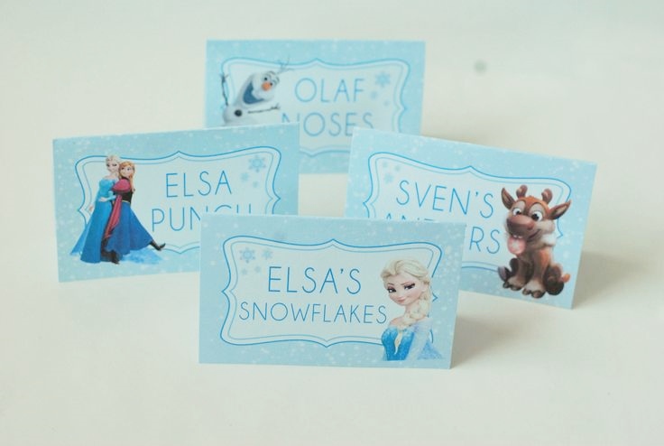 Free Frozen Party Printables