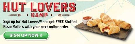 Pizza Hut: FREE Stuffed Pizza Rollers!