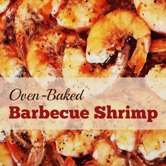This easy and delicious oven-baked BBQ Shrimp recipe is perfect for game day or any occasion! It's one of our favorite shrimp dinners.