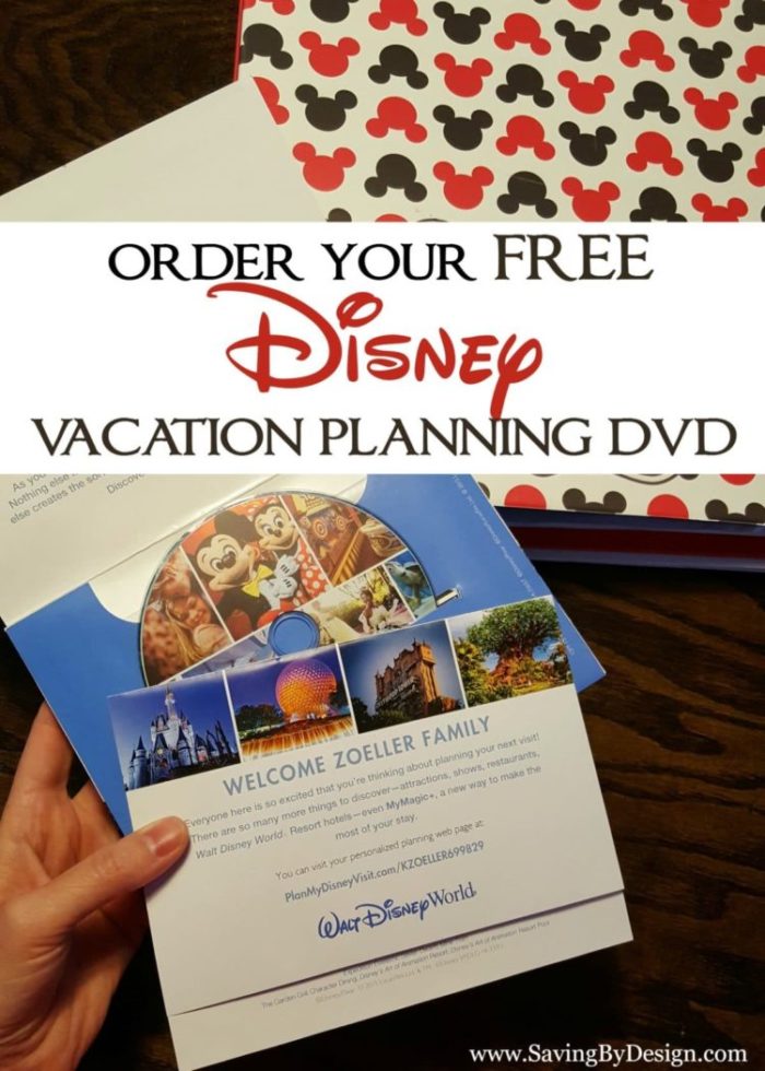 Are you planning a vacation to Disney World or Disneyland? You can now request a FREE Disney Vacation Planning DVD for 2017!