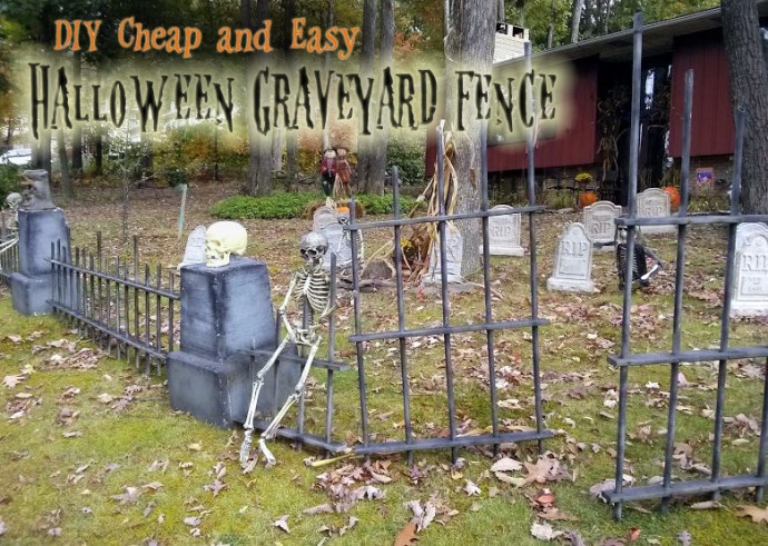 diy halloween graveyard