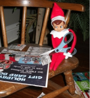 Here are 30 easy and fun Elf on the Shelf ideas for your elf to do after his LONG trip.  The look on your child's face will be priceless!