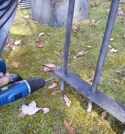 DIY Halloween fence