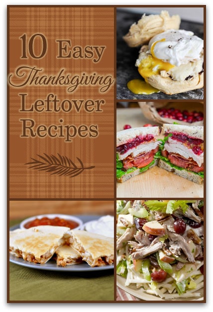 10 Easy Thanksgiving Leftover Recipes