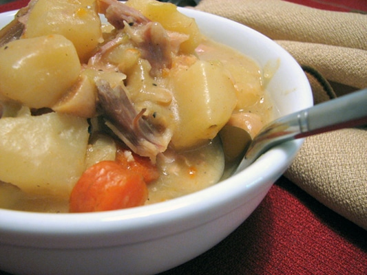 Leftover Turkey Stew