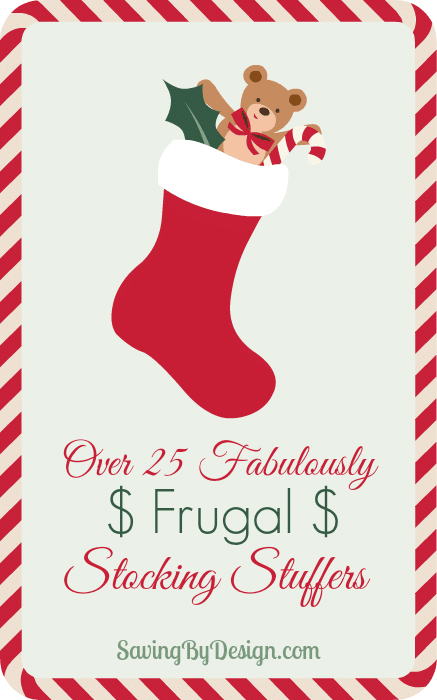 Over 25 Fabulously Frugal Stocking Stuffers