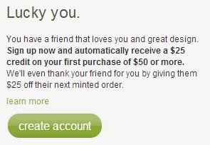 minted referral