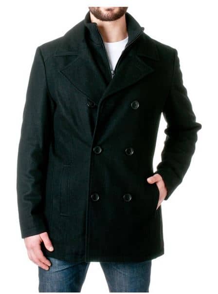 Kenneth Cole Reaction Men's Wool Peacoat Only $67.95! {73% Off ...