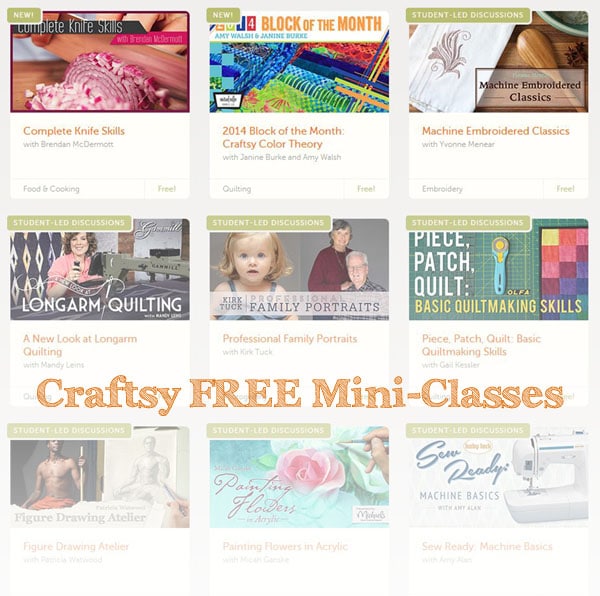 free online craft classes