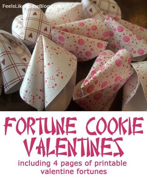 fortune cookie valentines