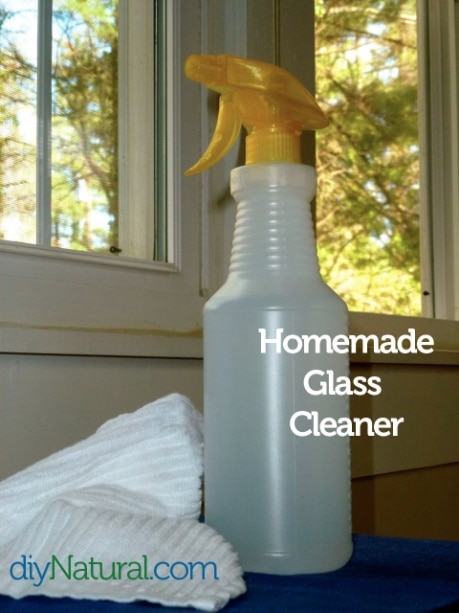 DIY glass cleaner