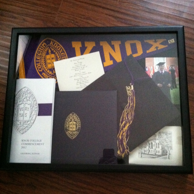 graduation shadow box gift