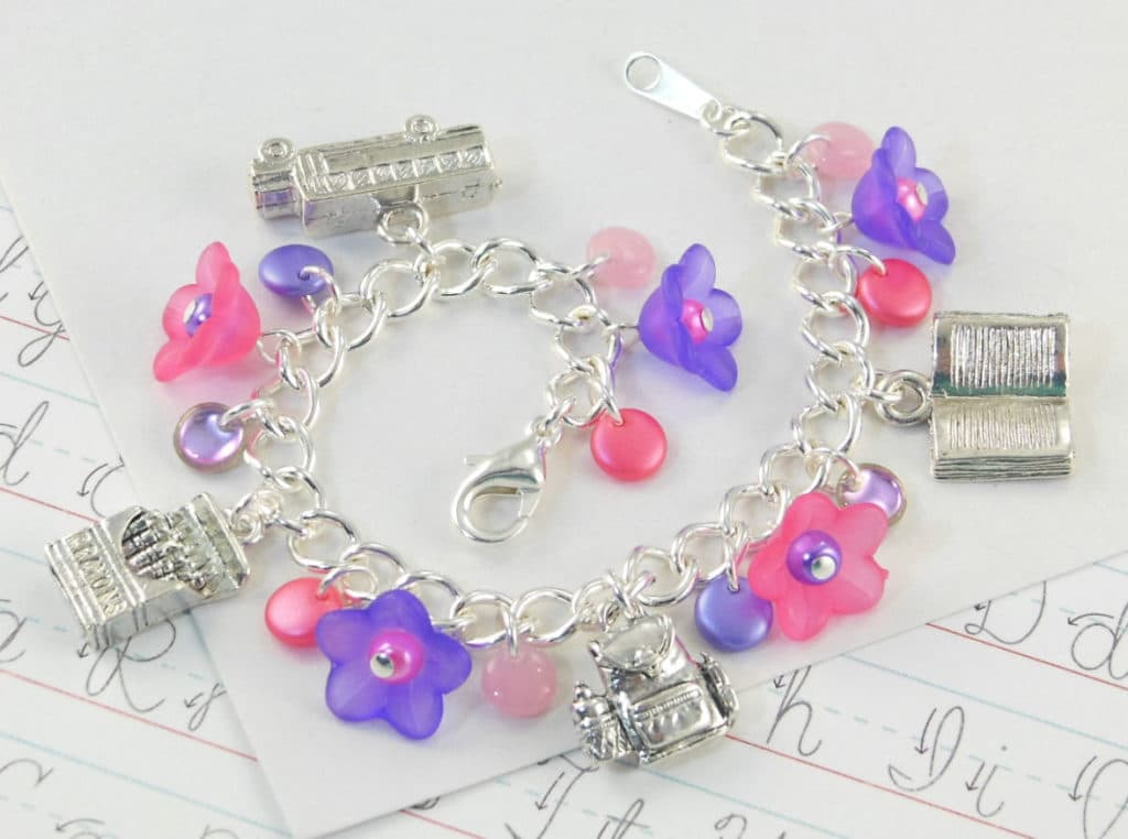 preschool graduation charm bracelet