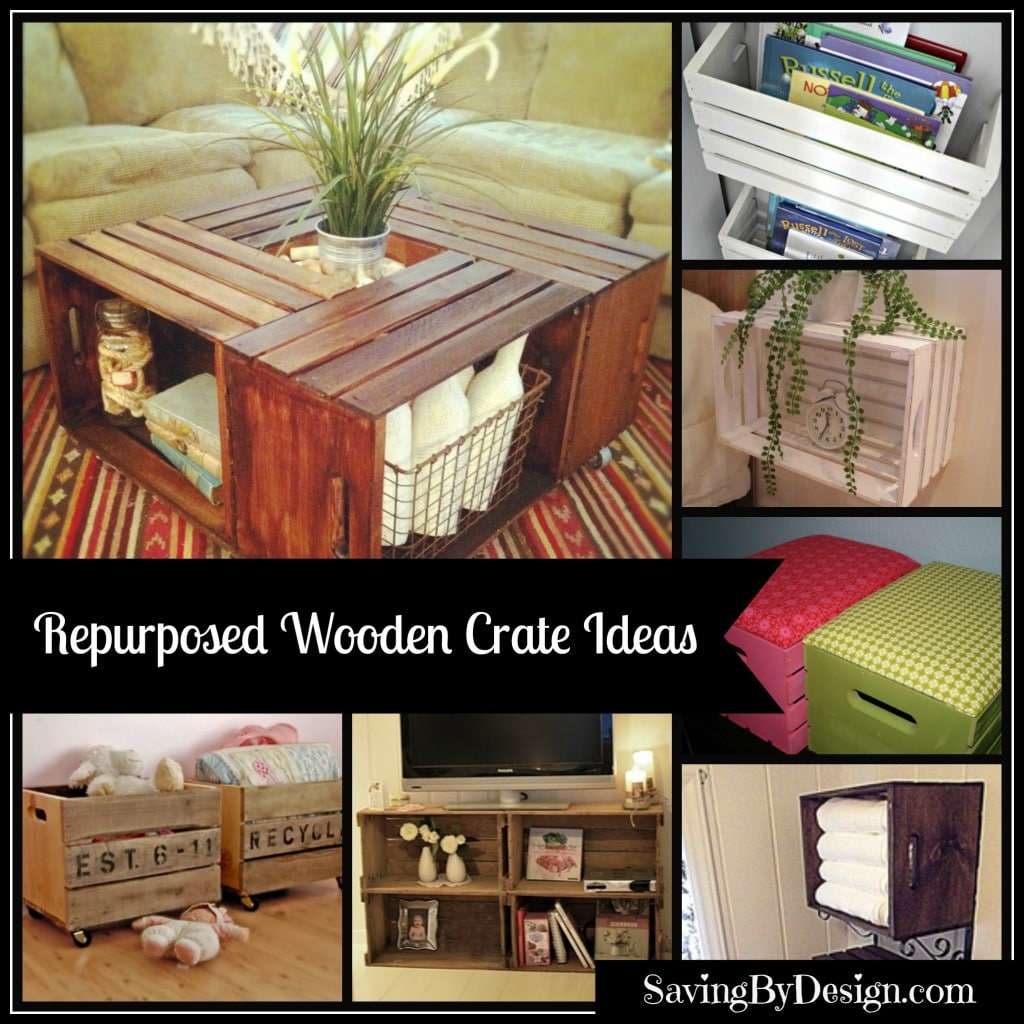 Grab some crates at your local store and get to work on some of these wooden crate ideas. You'll find a fantastic DIY idea you're sure to love!