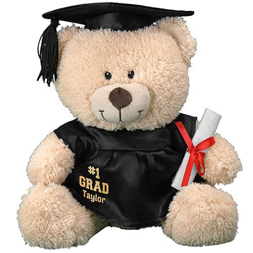 personalized graduation teddy bear