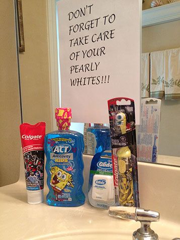 tooth fairy oral hygiene gifts