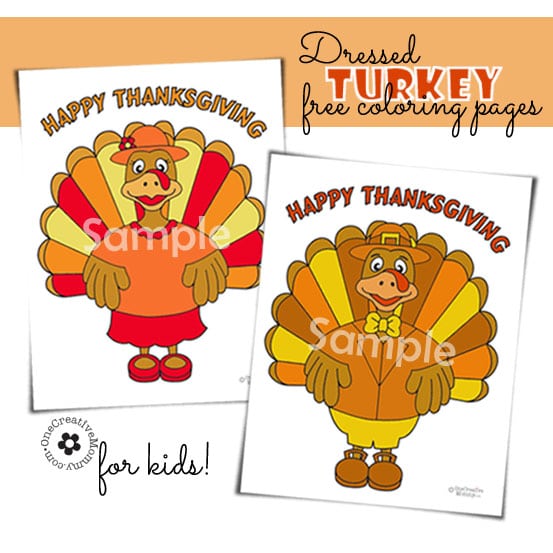 Keep the kiddos entertained and in the holiday spirit with these 10 FREE Thanksgiving Coloring Pages.