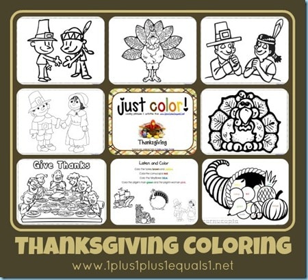 Keep the kiddos entertained and in the holiday spirit with these 10 FREE Thanksgiving Coloring Pages.