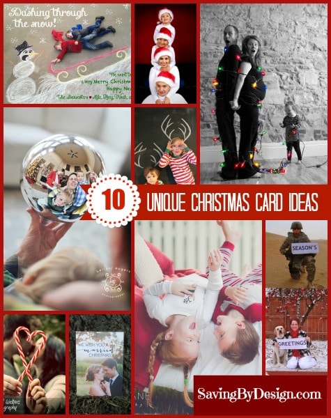 unique christmas card ideas