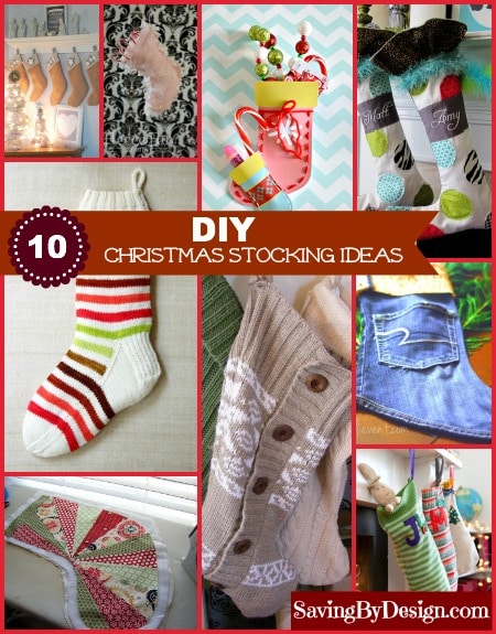 DIY Christmas stocking ideas