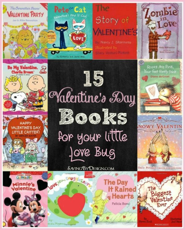 Valentine's Day Books for Your Little Love Bug | Saving by Design