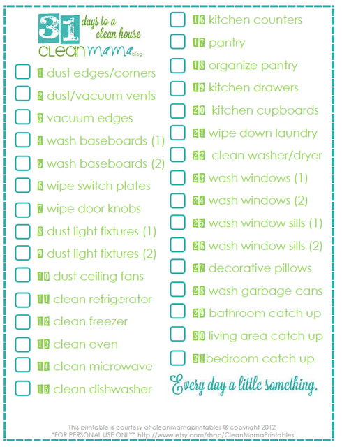 Spring is on the way! These 10 FREE Spring Cleaning Printables are just what you need to tackle all of your household chores and spiffy up your home.