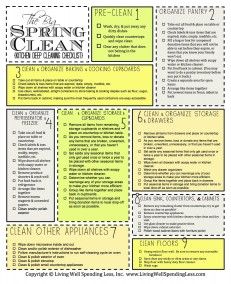 Spring is on the way! These 10 FREE Spring Cleaning Printables are just what you need to tackle all of your household chores and spiffy up your home.