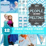 I looked and found these 12 FREE Frozen Party Printables that will be sure to make any Frozen lover happy with their party. From invites, to food labels, pennants along with signs, you'll find everything you'll need from these ideas!