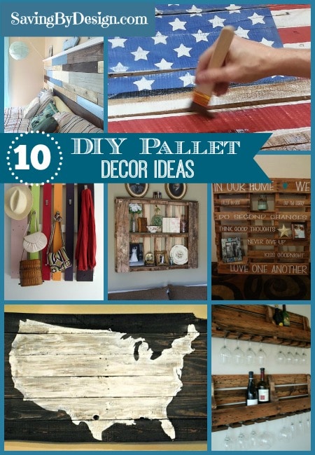 Here are 10 Pallet Decorating Ideas that will knock your socks off and will have all of your friends and neighbors begging you to make one for them too!