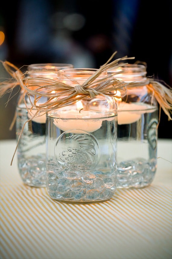 mason jar centerpieces