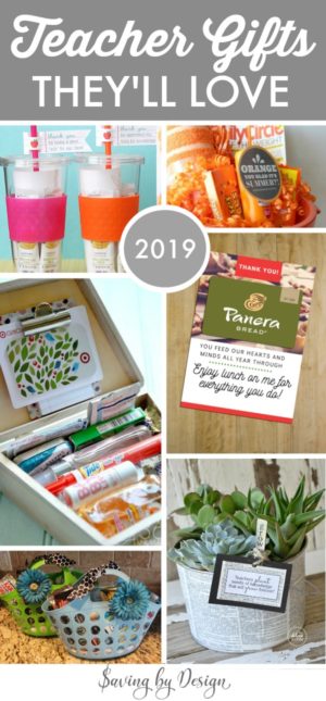 10 Fun End of Year Teacher Gifts They'll Love | Saving by Design