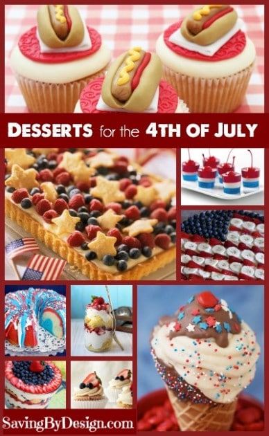 10 Perfectly Patriotic Desserts For The 4th Of July Saving By Design