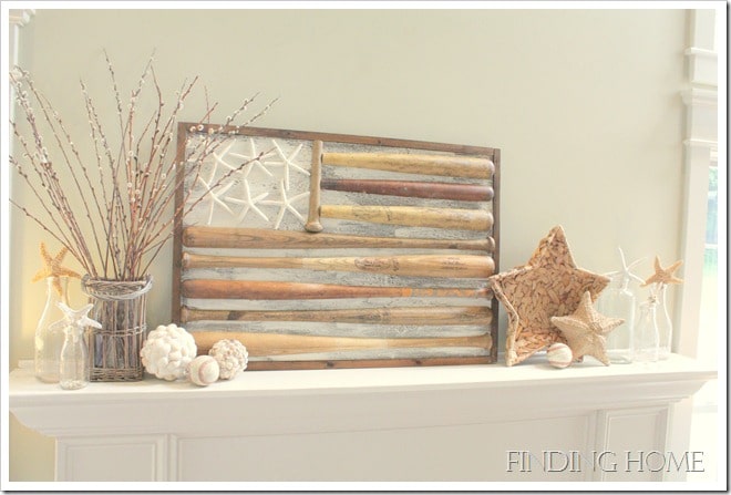 It seems like I am full of inspiration for holiday mantels, but struggle with fireplace mantel ideas for summer. Not anymore! Take a look at these beauties!