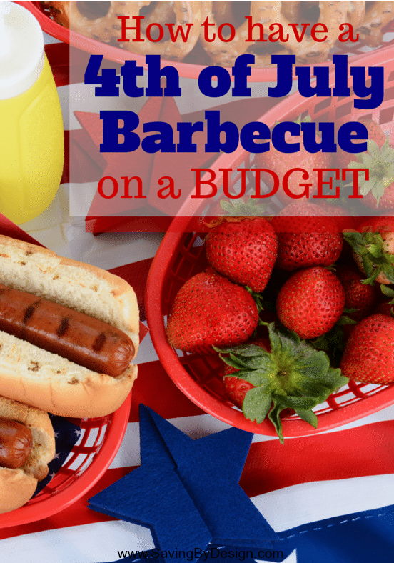 With these tips anyone can host a 4th of July barbecue on a budget. Add some patriotic pop to your party without sending your budget up in smoke!