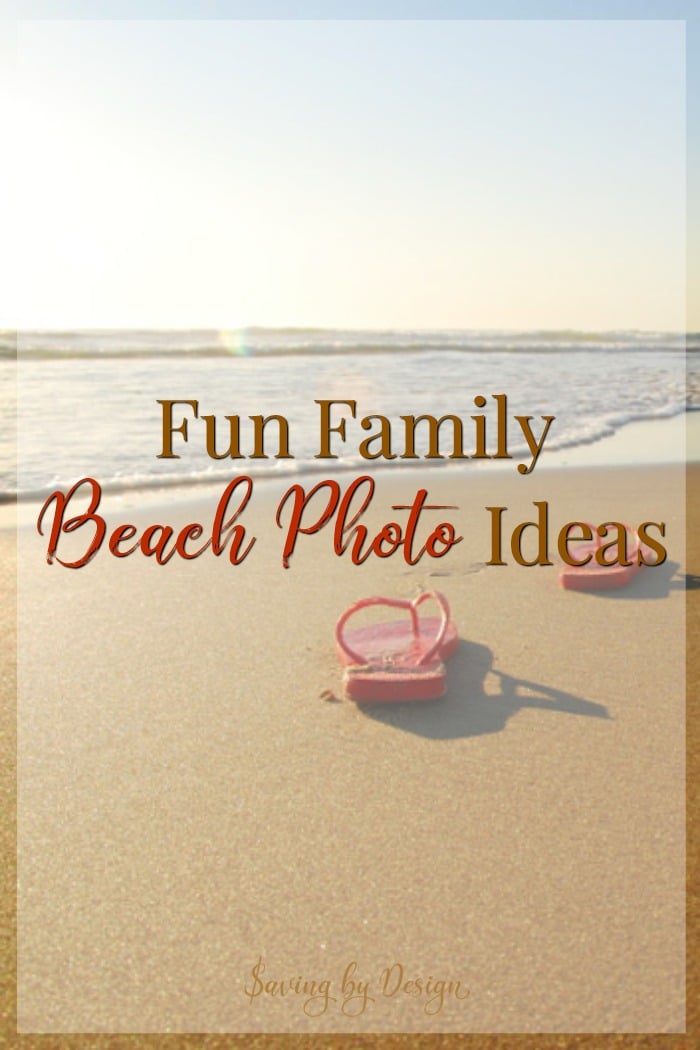 Download A Family Poses On The Beach For A Family Portrait | Wallpapers.com