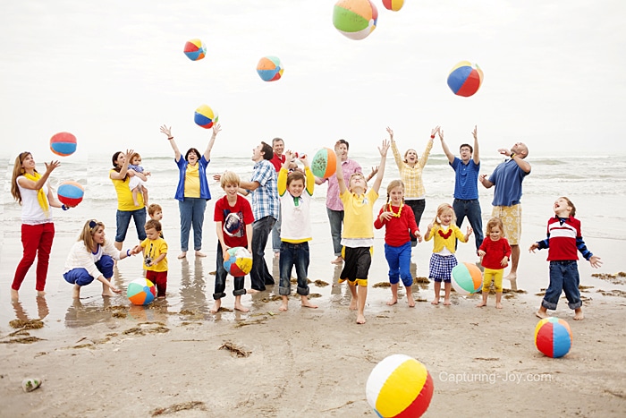 bright beach photo idea