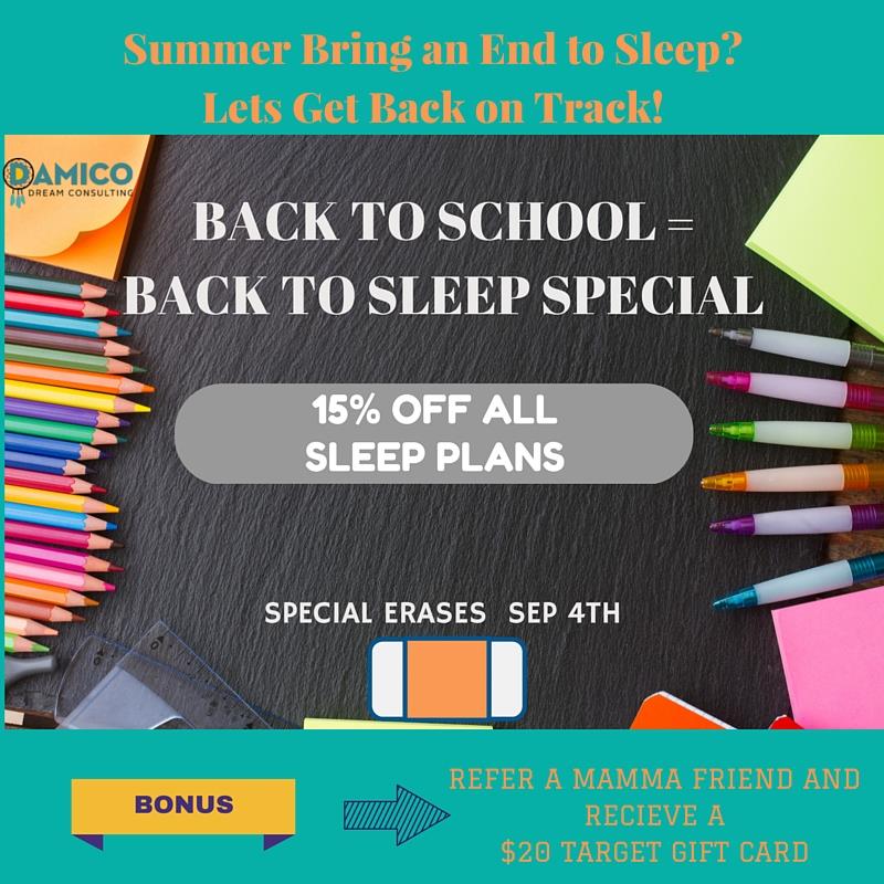 15% off all sleep plans!