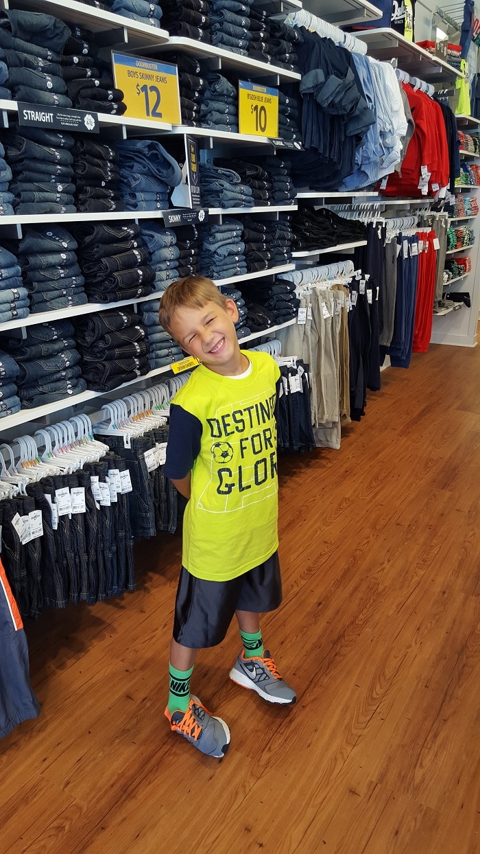 back to school with OshKosh B'gosh