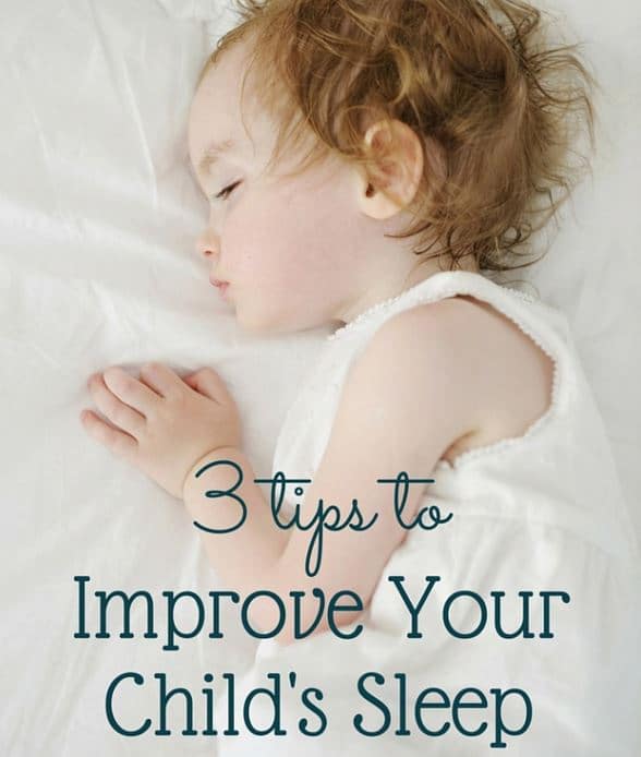 3 Tips to Improve Your Child's Sleep
