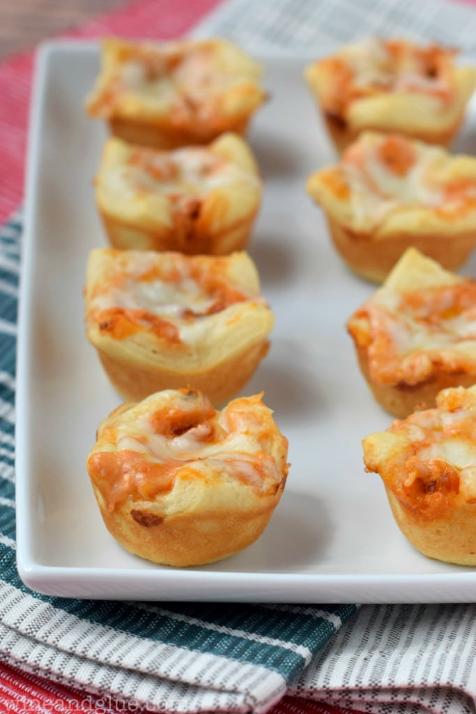 after school snacks - pepperoni pizza cups