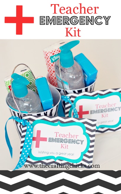 teacher gift - teacher emergency kit