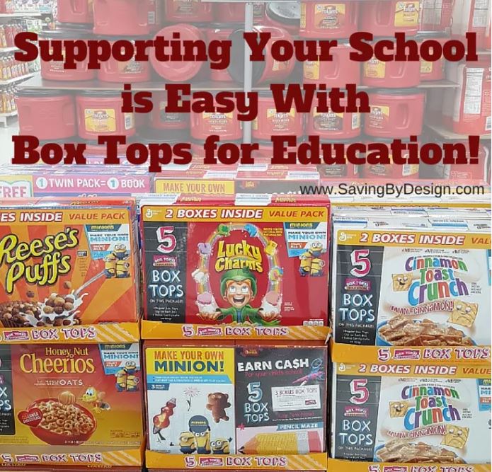 Supporting Your School is Easy with Box Tops for Education