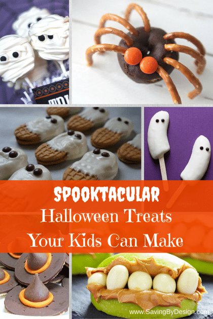 6 Spooktacular Halloween Treats Your Kids Can Make | Saving by Design