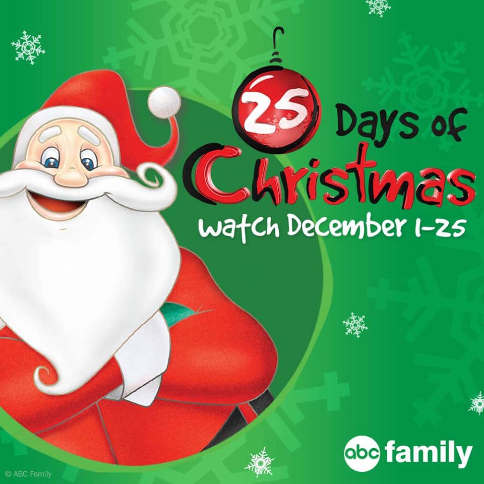 25 Days of Christmas movie schedule