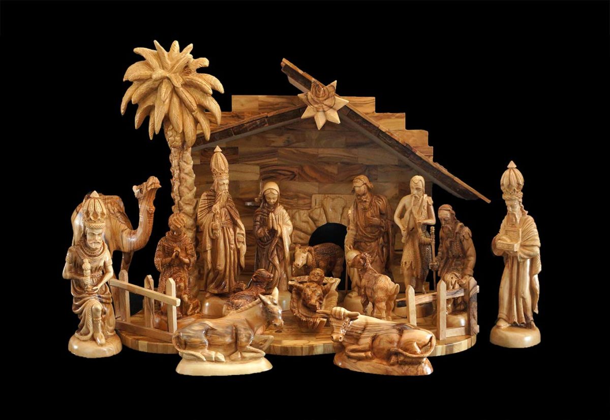 Setting up the Nativity together in your home is also a great way to talk a...