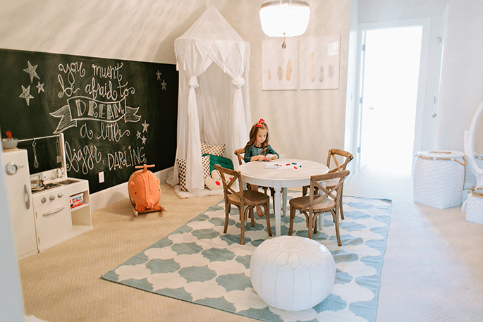 Looking for inspiration? I don't know many children who wouldn't absolutely love any of these bright, colorful, and fun kids playroom ideas!