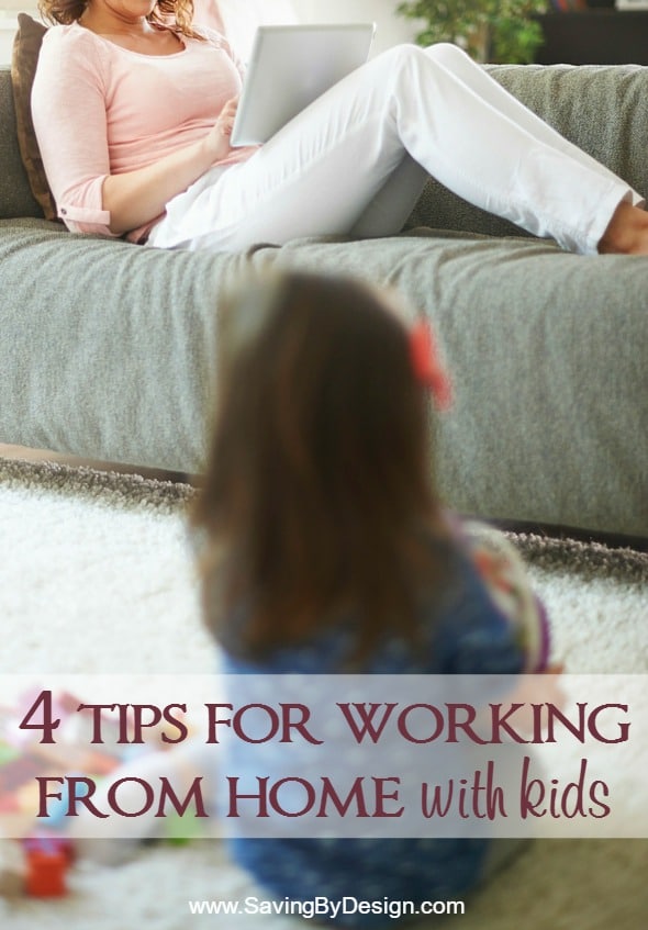 Balancing working from home with kids can be tricky! Here are a few tips to balance the work and the children while school is out.