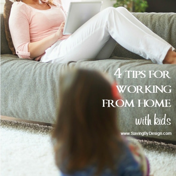 Balancing working from home with kids can be tricky! Here are a few tips to balance the work and the children while school is out.
