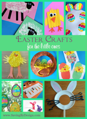 10 Easter Crafts for the Little Ones | Saving by Design