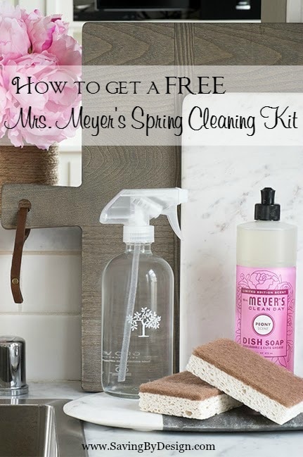 FREE Mrs. Meyer's Spring Cleaning Kit